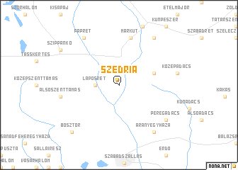 map of Szedria