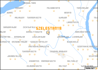 map of Szelestanya