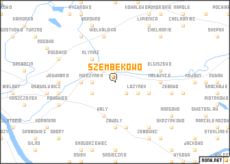 map of Szembekowo