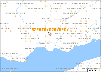 map of Szentgyörgyhegy