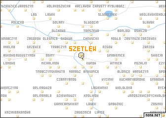 map of Szetlew