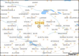 map of Szewo