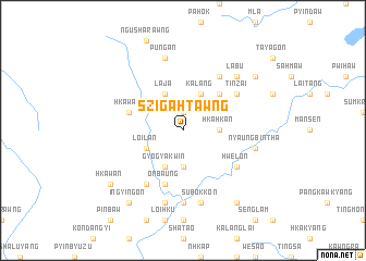 map of Szi-gahtawng