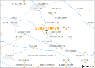 map of Szilfatanya