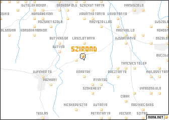 map of Szirond