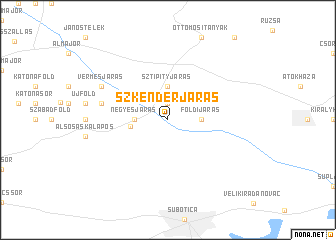 map of Szkenderjárás