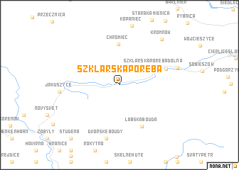 map of Szklarska Poręba