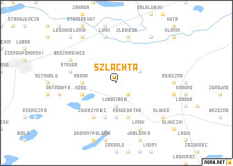 map of Szlachta