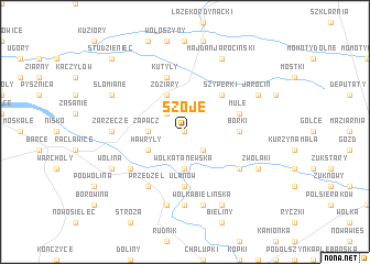 map of Szoje