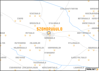 map of Szomorúdůlő