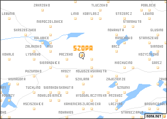 map of Szopa