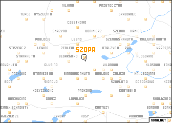 map of Szopa