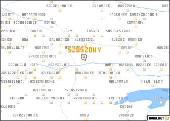 map of Szoszowy