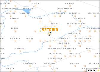 map of Sztabin