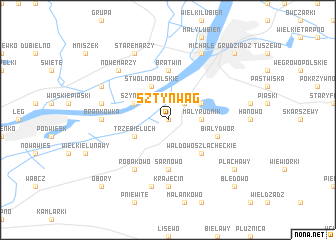 map of Sztynwag