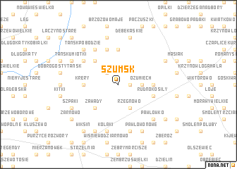 map of Szumsk