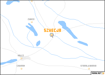 map of Szwecja