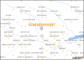 map of Szwędrowy Most