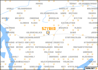 map of Szybka