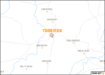 map of Taabinga