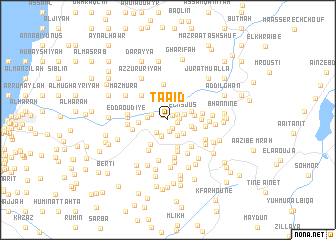 map of Taaïd