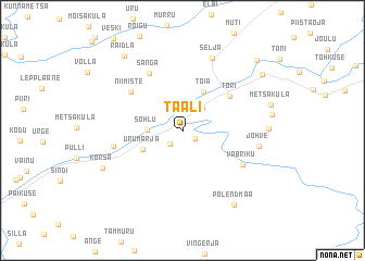 map of Taali