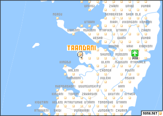 map of Taandani