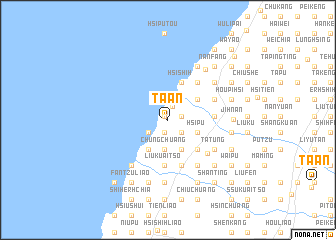 map of Ta-an