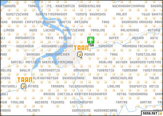 map of Ta-an