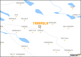 map of Taappola