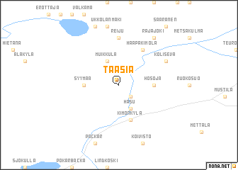 map of Taasia