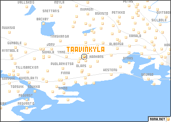 map of Taavinkylä