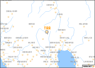 map of Ta-a