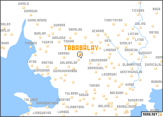map of Tababalay