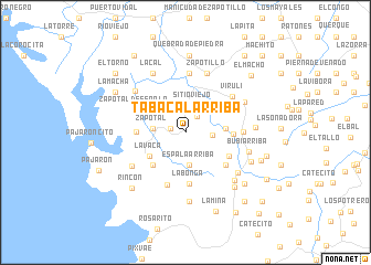 map of Tabacal Arriba