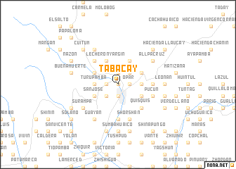 map of Tabacay