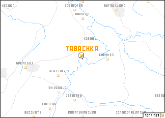 map of Tabachka