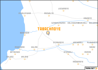 map of Tabachnoye