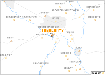 map of Tabachnyy