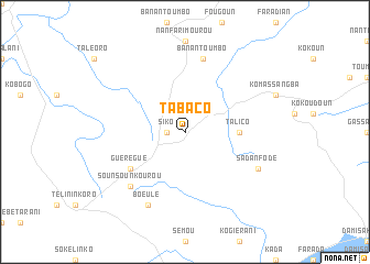 map of Tabaco