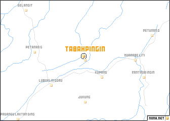 map of Tabahpingin