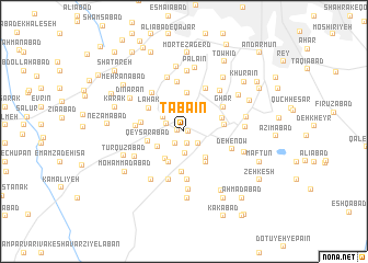 map of Tabā\