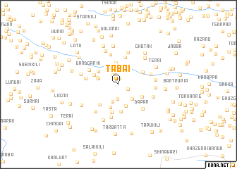 map of Tabai