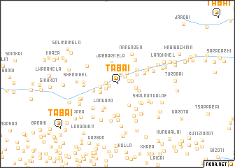 map of Tabai