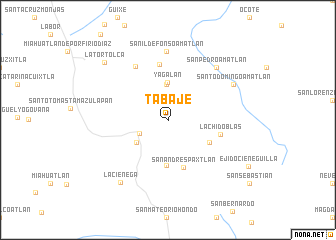 map of Tabaje