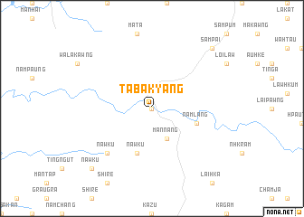 map of Tabakyang