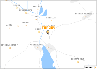 map of Tabaky