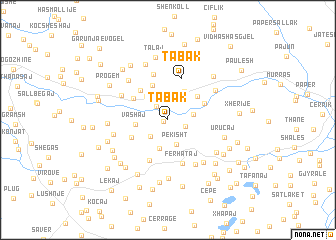 map of Tabak