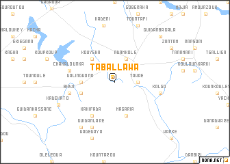 map of Taballawa