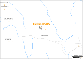 map of Tabalosos